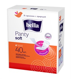 BE-021-RN40-005 Bella Panty Soft  40 белая линия - фото 6256