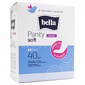 BE-021-RN40-006 Bella Panty Soft Classic 40 белая линия